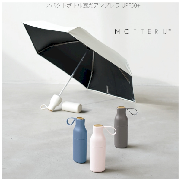 コンパクトボトル遮光アンブレラUPF50+：ネイビーの商品画像6枚目