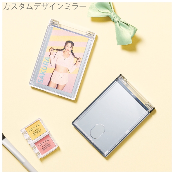 カスタムデザインミラー(L判用)：ブラックの商品画像5枚目