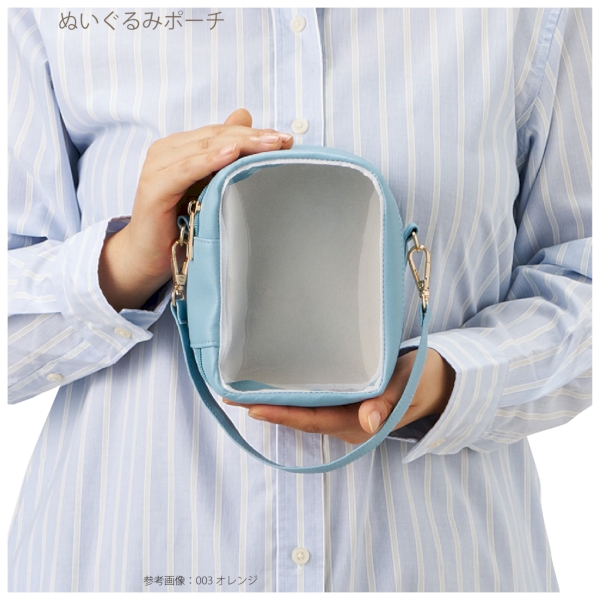 ぬいぐるみポーチ：オレンジの商品画像5枚目