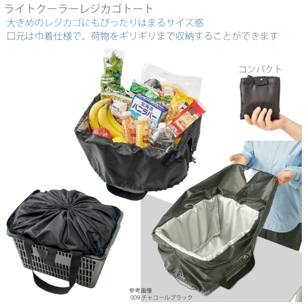 ライトクーラーレジカゴトート：サックスブルーの商品画像4枚目