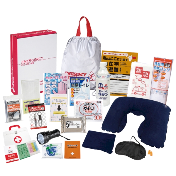 能登のためにチャリティ防災20点セット FNT-C【防災グッズ】の商品画像3枚目