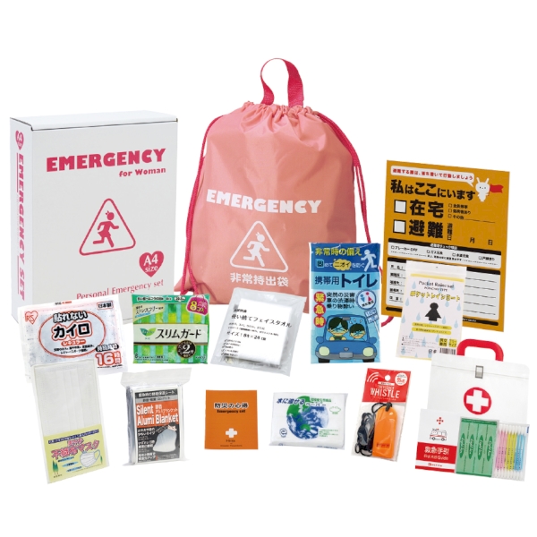女性防災13点セット LY-30【防災セット】の商品画像4枚目