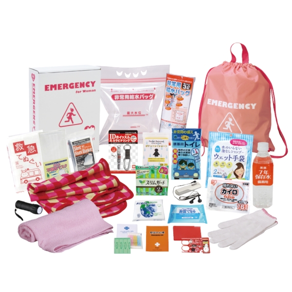 女性防災22点セット LY-70【防災セット】の商品画像4枚目