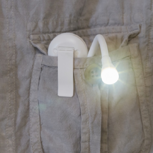 両手が使えるLEDクリップライトの商品画像2枚目