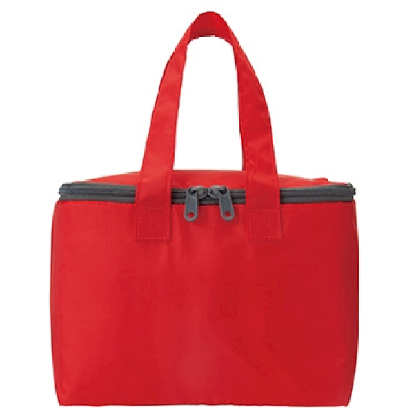 Ecolor　スクエア保冷温バッグ(レッド)の商品画像5枚目