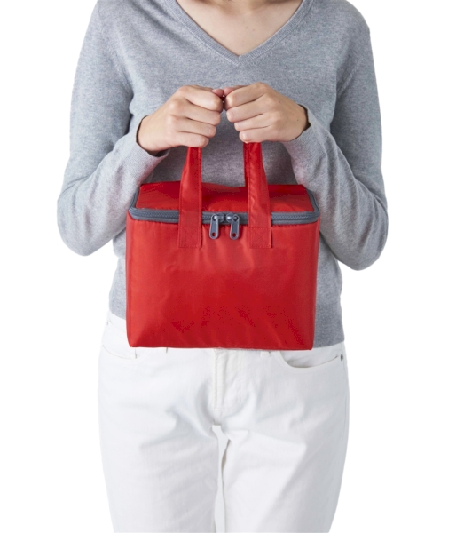 Ecolor　スクエア保冷温バッグ(レッド)の商品画像6枚目