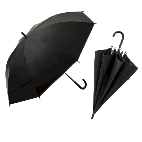 晴雨兼用　遮光遮熱ビニールジャンプ傘1本の商品画像2枚目