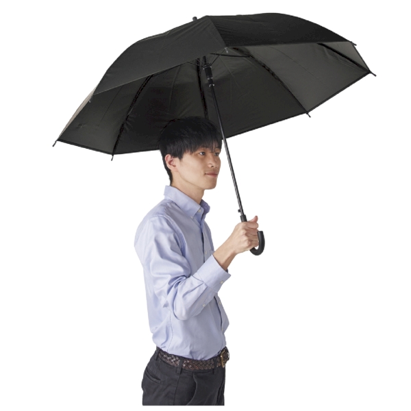 晴雨兼用　遮光遮熱ビニールジャンプ傘1本の商品画像5枚目