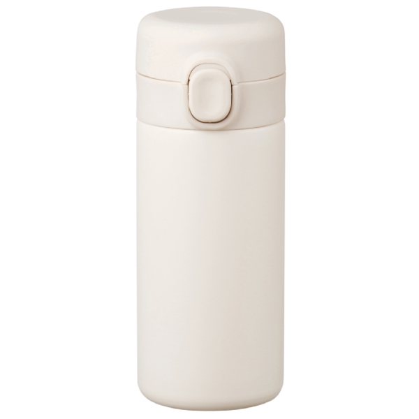ワンプッシュ真空ステンレスボトル320ml1本(ホワイト)の商品画像4枚目