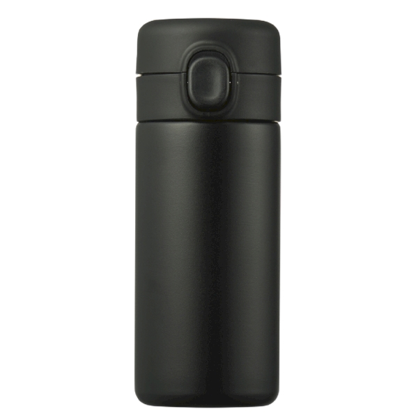 ワンプッシュ真空ステンレスボトル320ml1本(ブラック)の商品画像4枚目