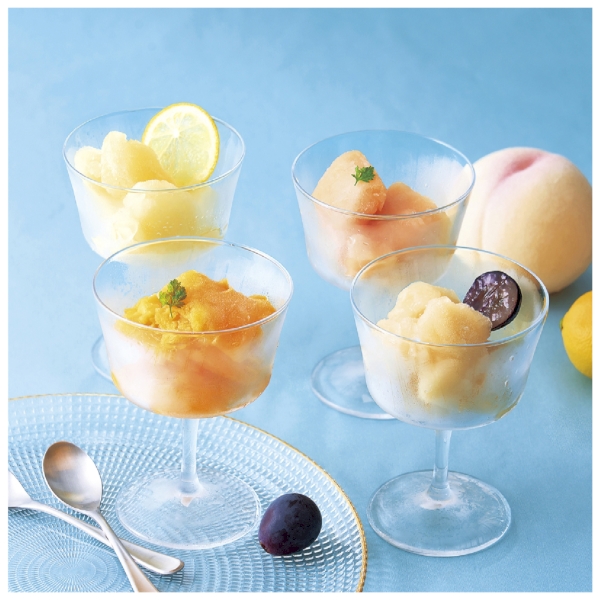 ホシフルーツ　フルーツパーラーの凍らせて食べるシャーベット　彩果しずく　瀬戸内レモンの商品画像2枚目