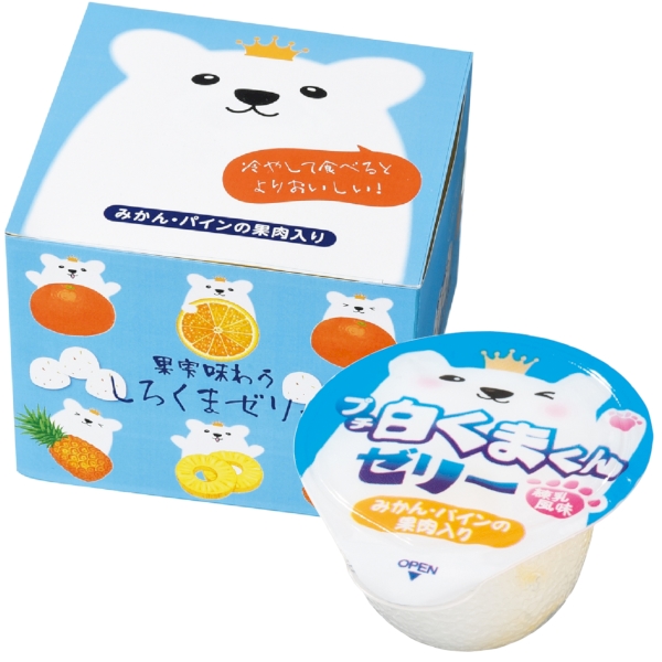 果実味わう　しろくまゼリー13個の商品画像2枚目