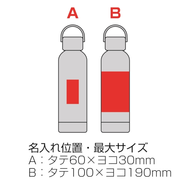 ナチュラルバンブー真空ステンレスボトルの商品画像3枚目