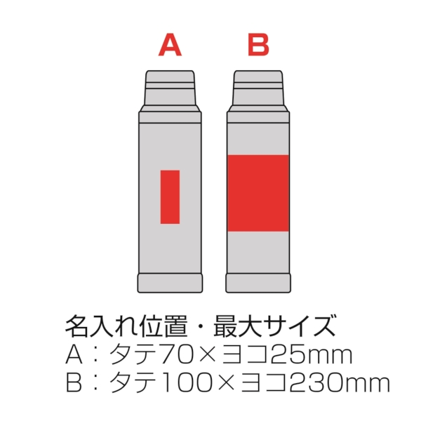 サーモス・真空断熱ケータイマグ1.0L(チャコール)JOYの商品画像3枚目