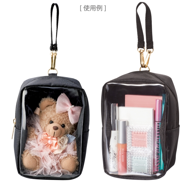 【アウトレット】吊り下げられる　窓付ボックスポーチ【推し活アイテム】の商品画像5枚目