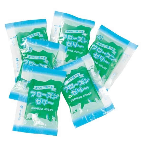 凍らせてフローズンゼリー　メロン味の商品画像3枚目