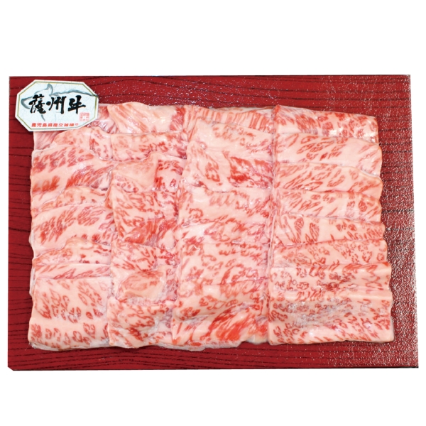 【感謝のカタチ】鹿児島県産薩州牛バラ焼肉用400gの商品画像2枚目