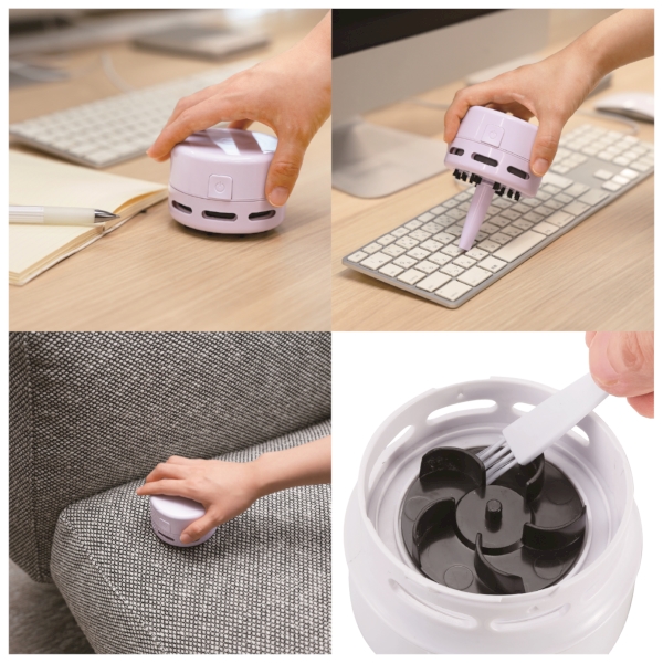 卓上ハンディクリーナー(ノズル付き)の商品画像2枚目