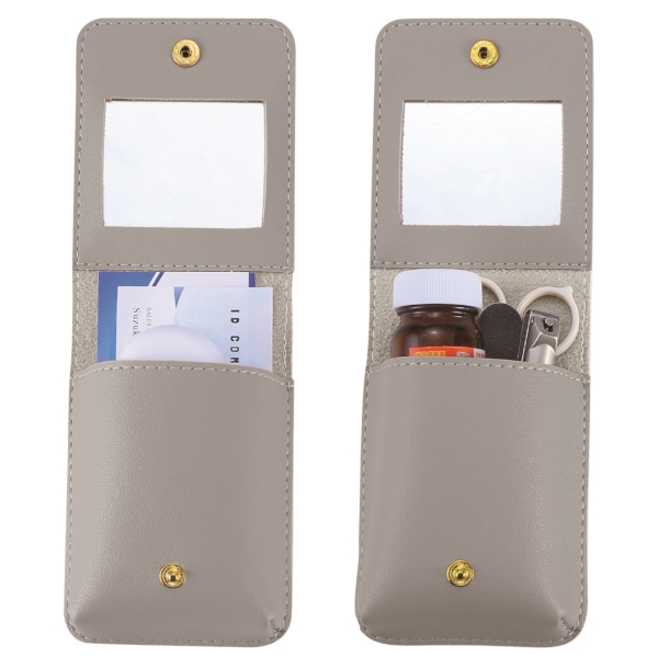 ミラー付きマルチケース(グレー)の商品画像2枚目