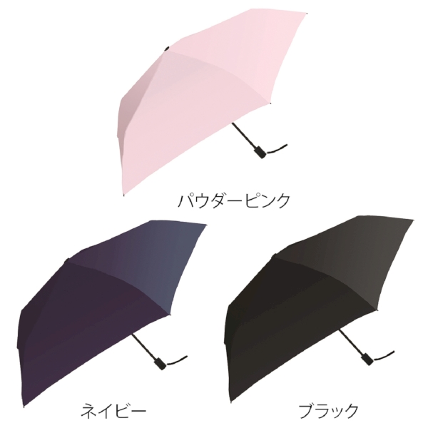 晴雨兼用　自動開閉耐風折りたたみ傘(パウダーピンク)の商品画像5枚目