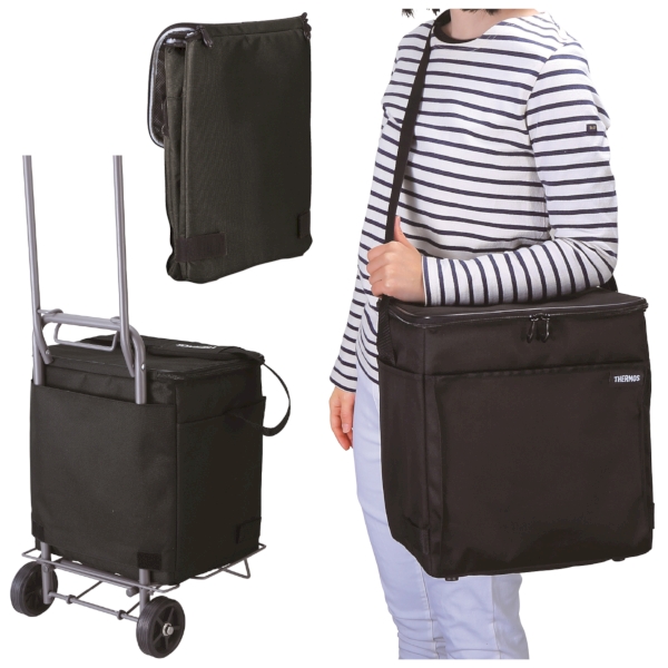サーモス・ソフトクーラー20(オールブラック)RFDの商品画像2枚目