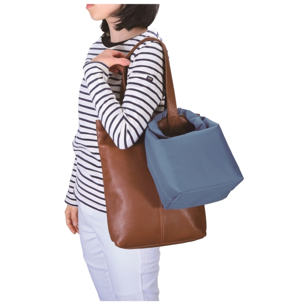 サーモス・保冷ロールトップバッグ5(アッシュブルー)RFKの商品画像2枚目