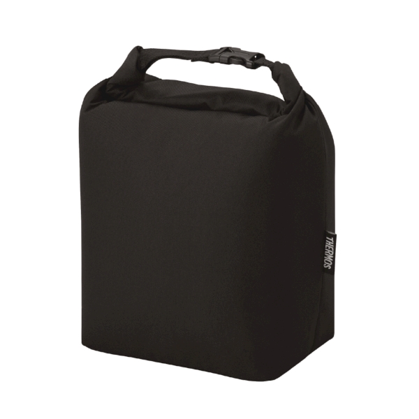 サーモス・保冷ロールトップバッグ5(ブラック)RFKの商品画像4枚目