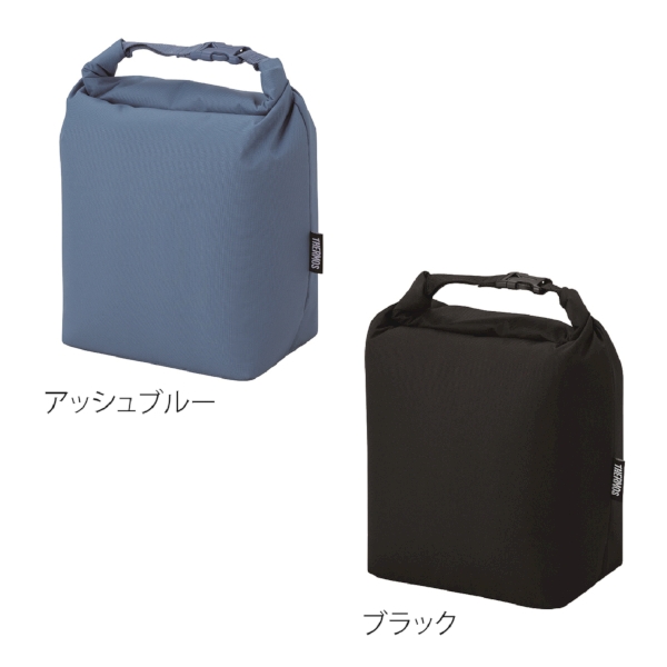 サーモス・保冷ロールトップバッグ5(ブラック)RFKの商品画像5枚目