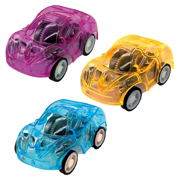 miniクリアスポーツプルバックカー1個の商品画像2枚目
