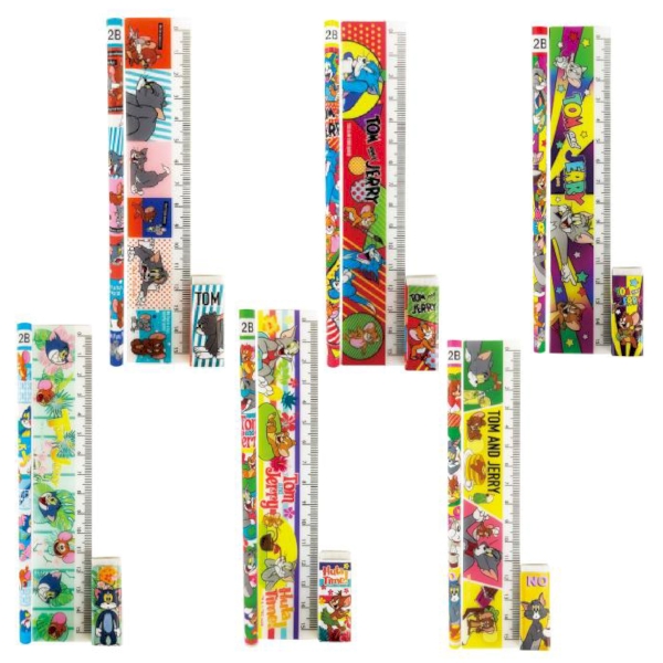 ドタバタキャラクター3点文具セット1組の商品画像2枚目