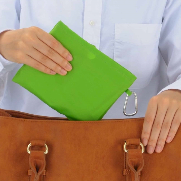 Ecolor　折りたたみビッグバッグ(グリーン)の商品画像2枚目