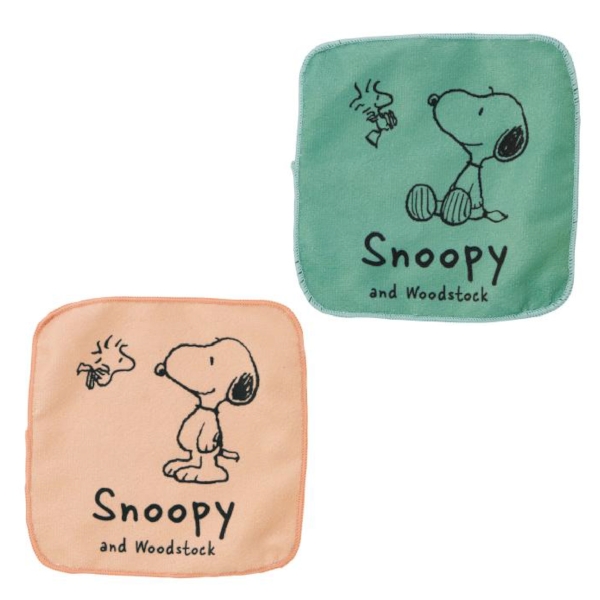 ファミリーキャラクター　ニュアンスカラーハンドタオル1枚の商品画像2枚目