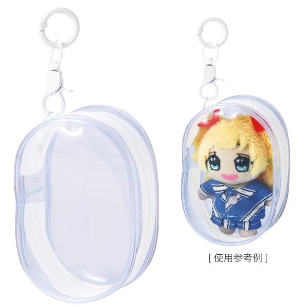 キーホルダー付きクリアポーチの商品画像4枚目