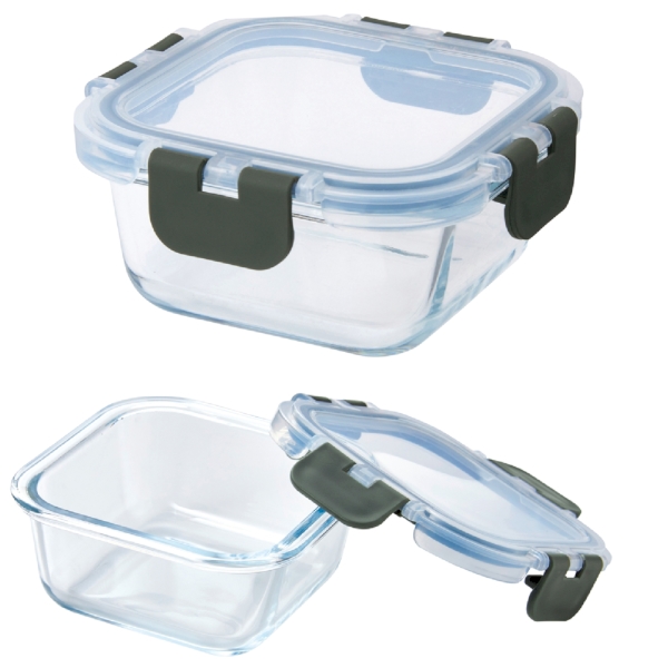 蓋付き耐熱ガラス保存容器2個組の商品画像6枚目