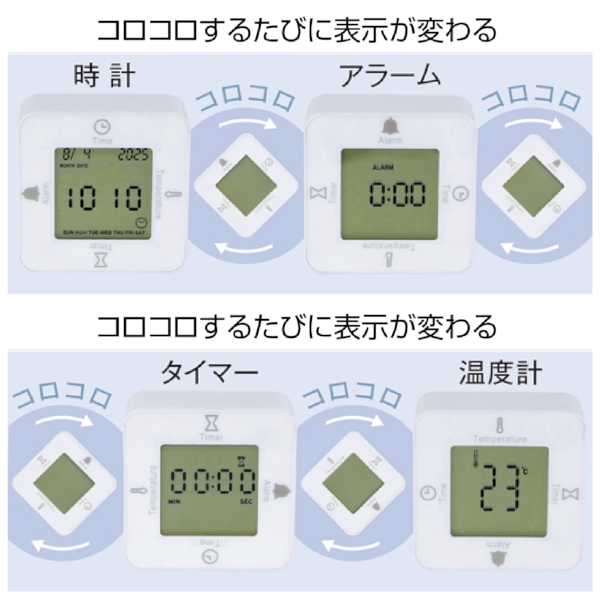 コロコロデジタルクロックの商品画像5枚目