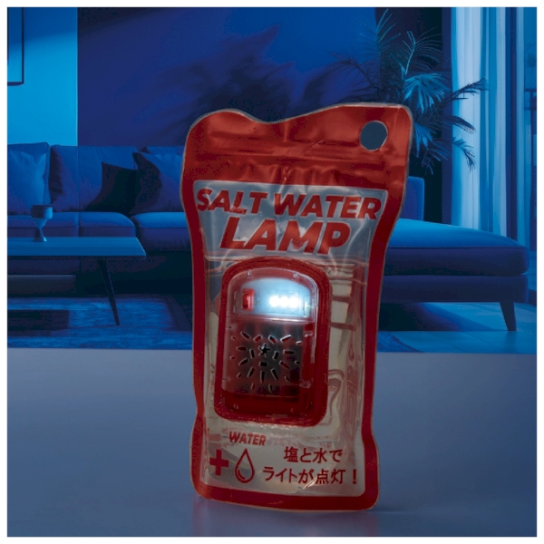 備えて安心　ソルトウォーターランプ【防災・ライト】の商品画像2枚目