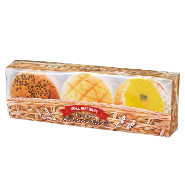 ちいさな幸せ　メラミンパンスポンジ3個組【アウトレット】の商品画像3枚目