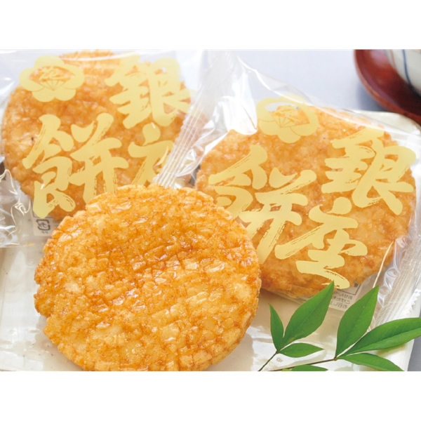 銀座花のれん　銀座餅　醤油味15枚の商品画像3枚目
