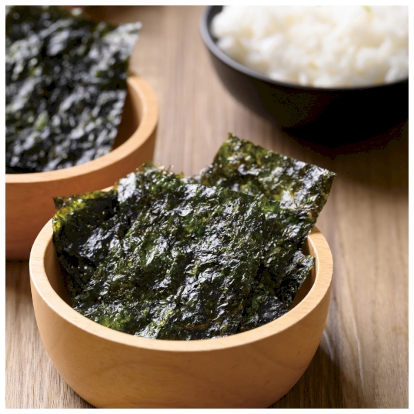 韓国海苔　青海苔入り3個の商品画像3枚目