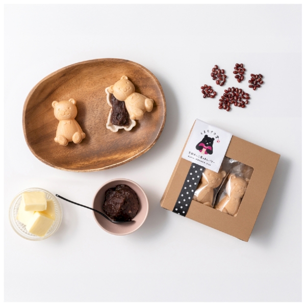 くまモナカ堂　くまの手作りあんバターモナカの商品画像3枚目