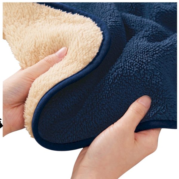 くるっと収納　ダブルボアブランケットの商品画像2枚目