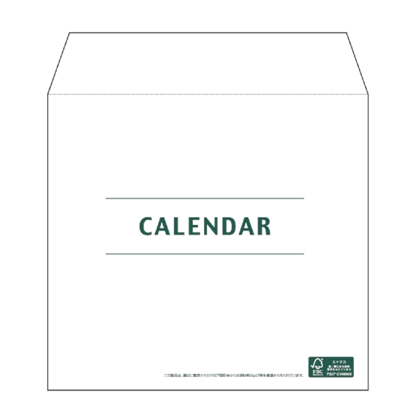 カラフルインデックス　【1色印刷代込】【2026年 午年 卓上カレンダー】の商品画像3枚目