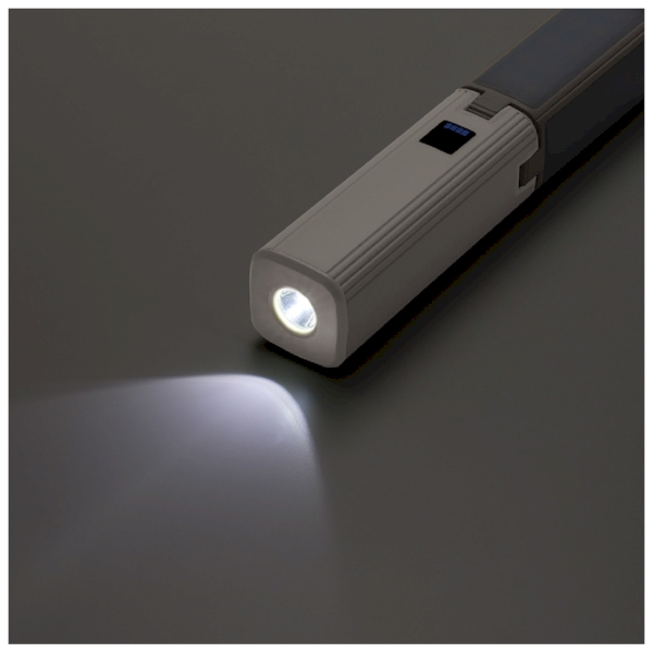 ランタンにもなるUSBハンディライト(チャージャー機能付)：ホワイトの商品画像4枚目