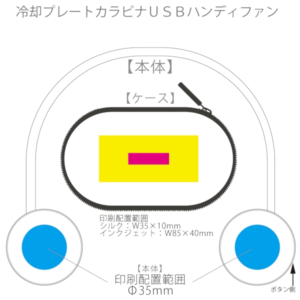 折りたたみネックUSBファン：ホワイトの商品画像3枚目
