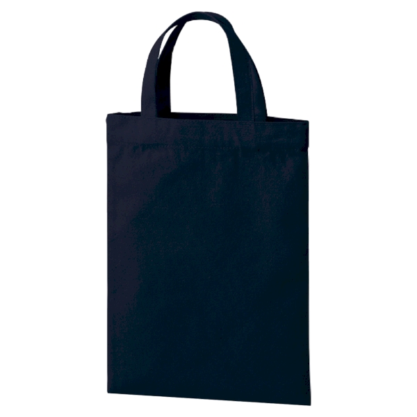 ライトキャンバスフラットバッグ(S)：ネイビーの商品画像7枚目