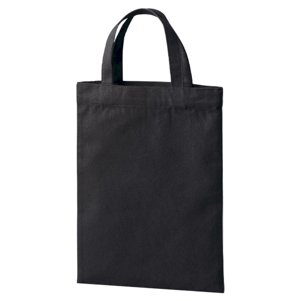 ライトキャンバスフラットバッグ(S)：ブラックの商品画像7枚目