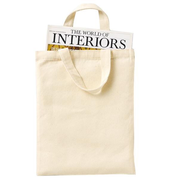 ライトキャンバスフラットバッグ(M)：ブラックの商品画像4枚目