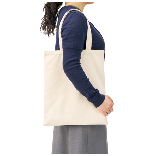 ライトキャンバスフラットバッグ(L)：ナチュラルの商品画像5枚目