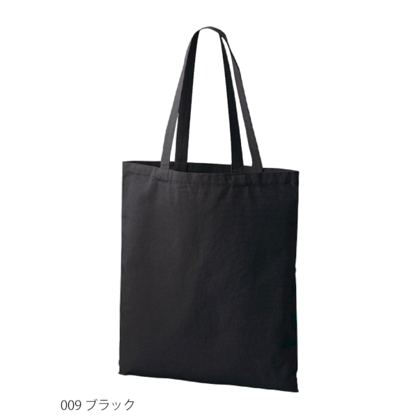 ライトキャンバスフラットバッグ(LL)：ブラックの商品画像7枚目