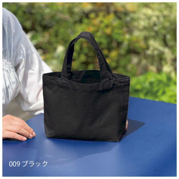 ライトキャンバストート(S)：ブラックの商品画像4枚目